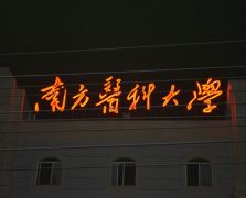南方醫(yī)院霓虹燈